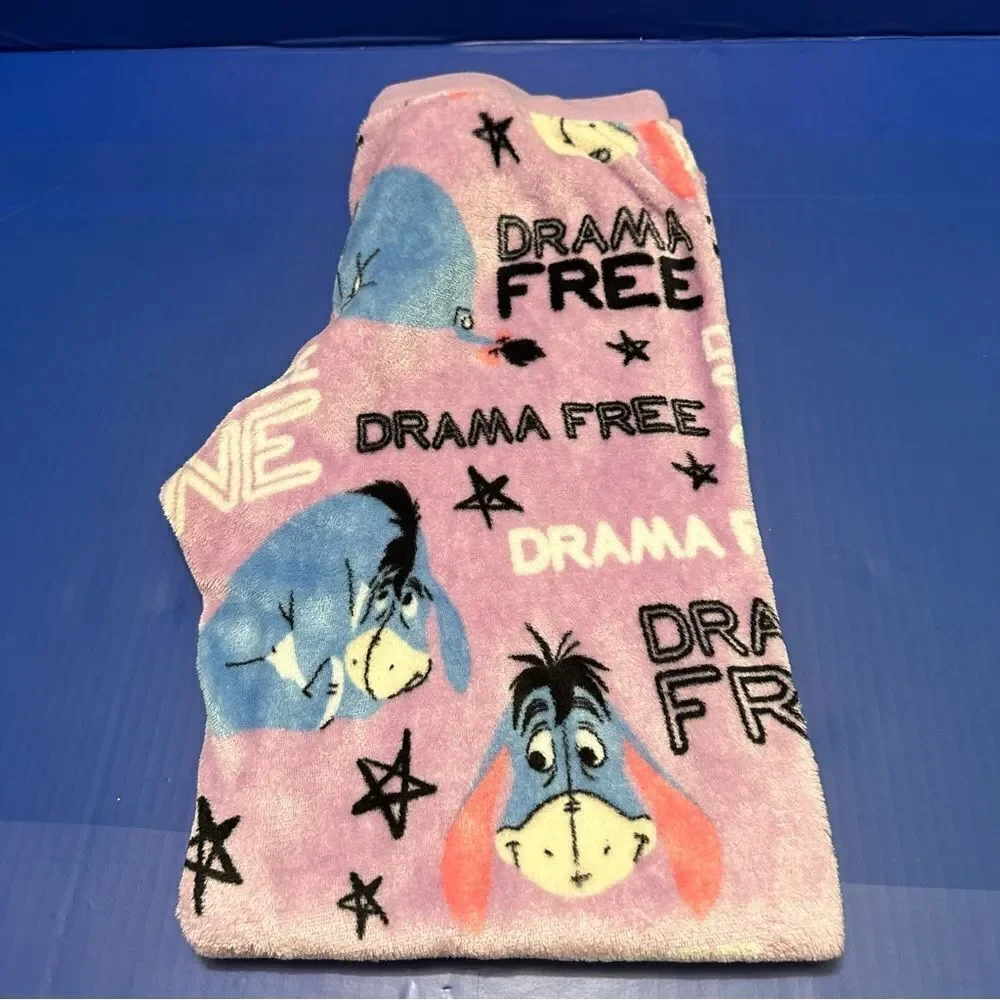 Disney Eeyore Pajama fleece pants M - Picture 6 of 6